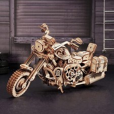 ROKR 3D Legno Moto Modello Kit Puzzle Bambini Regalo Montaggio Giocattolo