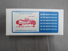 1:43 REPLICHE AUTO A.R. 48 1937 MORGAN F.4 KIT METALLO BIANCO/RUOTE INCISE