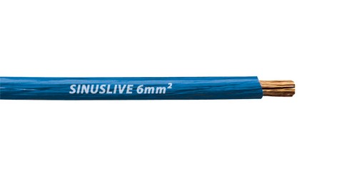 Sinuslive 6mm blau - 6mm²,
