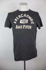 ABERCROMBIE & FITCH MAGLIA UOMO TG M MAN T-SHIRT CASUAL VINTAGE COTONE COTTON