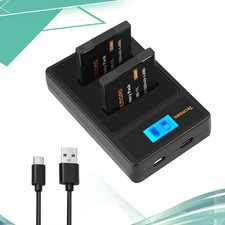 2X Batteria NB-11LH 1200mAh +