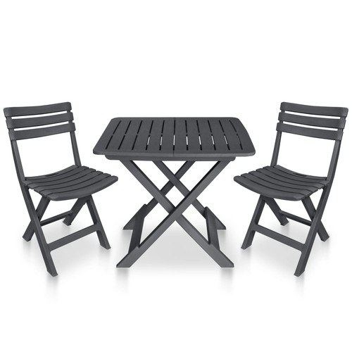 Set bistrot pz pieghevole - bistrot,