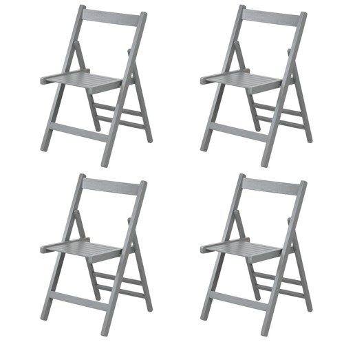 Set sedie pieghevoli legno - set,