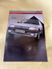 Brochure vendita Peugeot 205