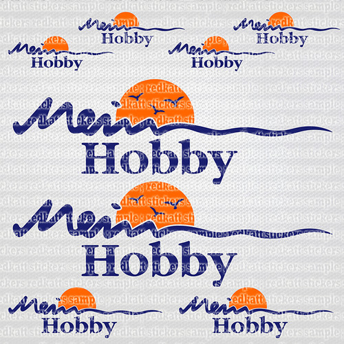 Adesivi camper hobby - adesivi,