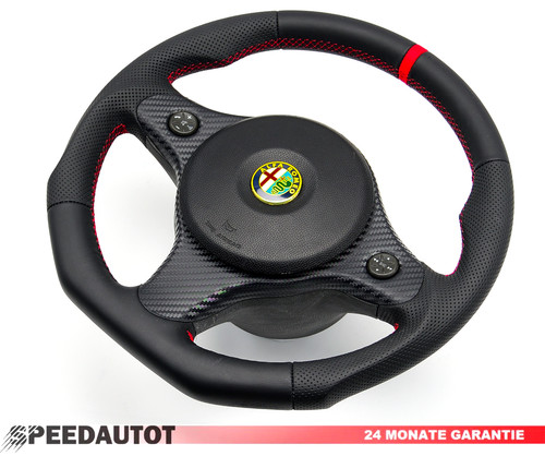 Scambio volante pelle - volante, in
