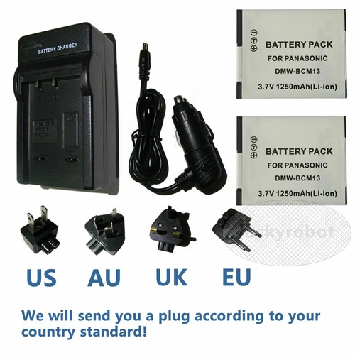 Batteria dmw bcm13e - 2x, +