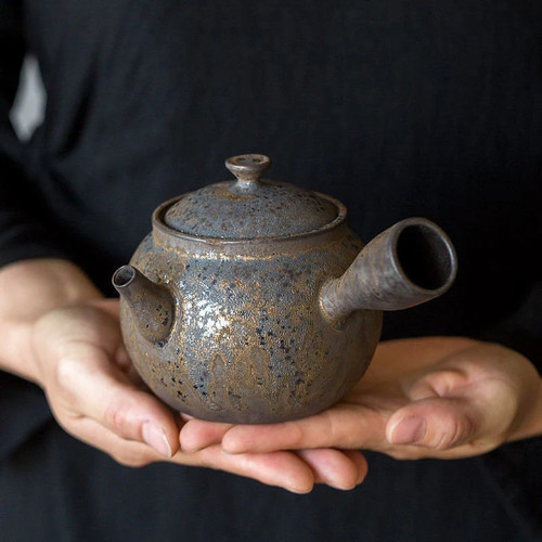 Ceramic kyusu teapots gongfu - ceramic,