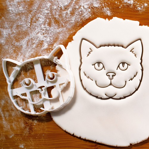 Tagliabiscotti gatto british - tagliabiscotti,