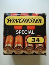 VECCHIA SCATOLA DI CARTONE "WINCHESTER" SPECIAL CHE CONTENEVA 25 CARTUCCE CAL.12