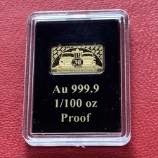 1/100 Uncia / ORO / 30 Anni