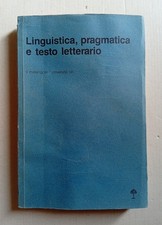 Linguistica pragmatica e - linguistica,,