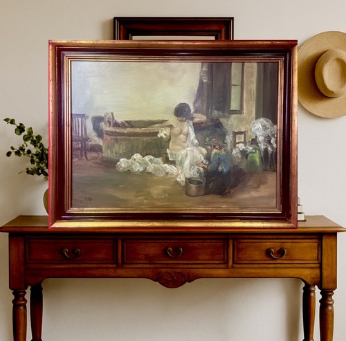 Quadro dipinto olio - dipinto, su
