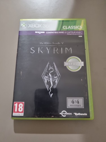 Skyrim xbox360 disco come - xbox360,