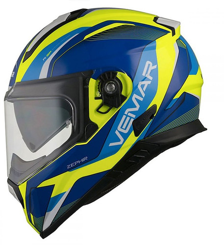 Casco integrale doppia visiera - casco,