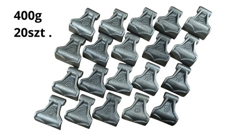 Set 20x lame martello - 20x, g