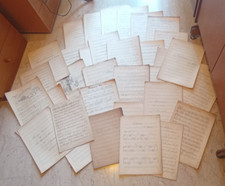 Lotto pagine e spartiti