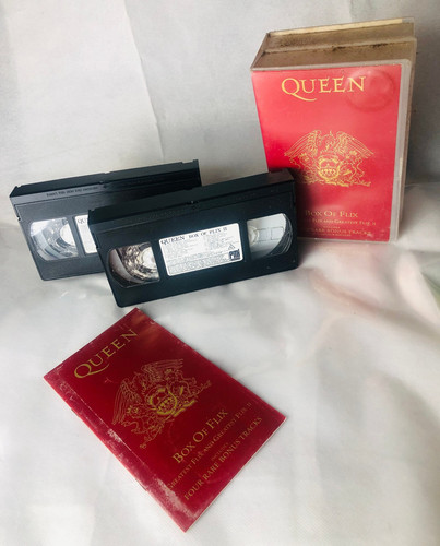 Video vhs tape queen box - box, of