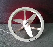 ERCOLE MARELLI VENTILATORE DA PARETE ANNI 50 MARELLI WALL FAN FROM THE 1950s