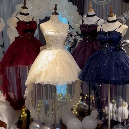 Ragazza donna lolita ruffles - donna,