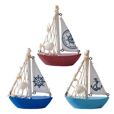 Mini modello di barca a vela, collezione di opere d'arte di design nautico