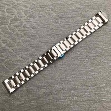Bracciale acciaio 15 19 20 21mm cinturino metallo adatto modelli collezione Longines Master