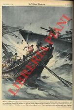 PISANI Vittorio - Al largo di Solenzarra (Corsica) un motopeschereccio italiano