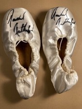 Bellissime scarpe da punta autografate ballerina Rachel Rutherford New York City