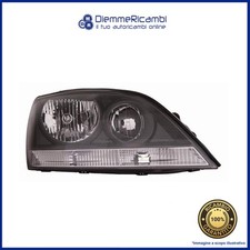 FARO PROIETTORE ANTERIORE DESTRO PARABOLA NERA - DX - KIA SORENTO 2002->2006
