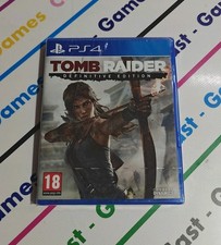 PS4 TOMB RAIDER DEFINITIVE EDITION NUOVO ITALIANO PLAYSTATION 4  SIGILLATO