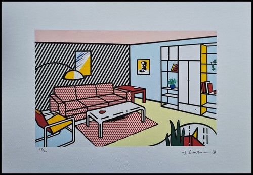 Roy lichtenstein modern room - roy,
