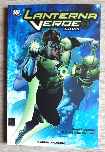 Lanterna verde rinascita geoff - verde,