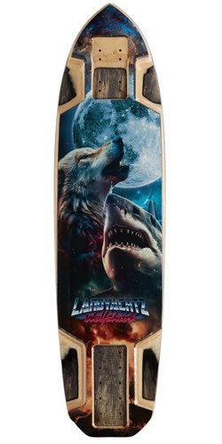 Landyachtz wolfshark longboard - wolfshark,