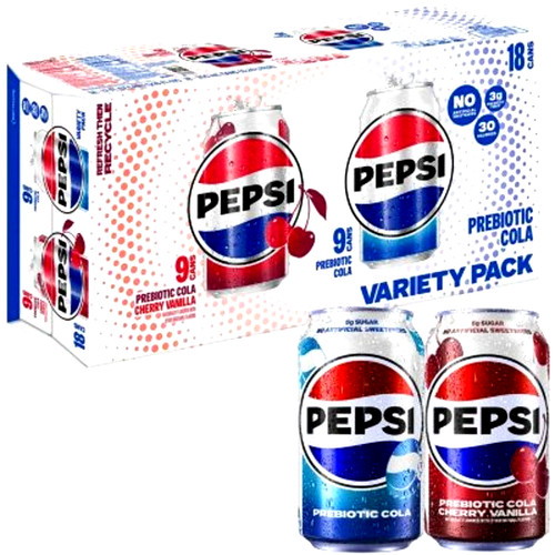 Pepsi prebiotic cola cherry - prebiotic,