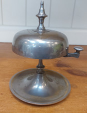 Vintage chromed hotel bell