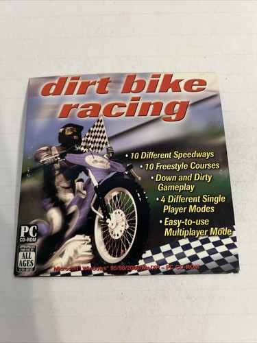 Dirt bike racing rom - dirt, cd-rom
