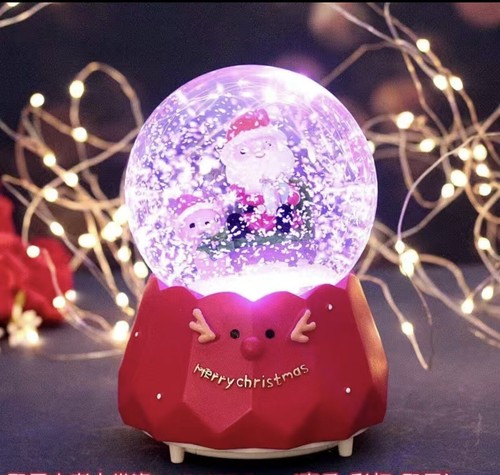 Babbo natale globo neve - babbo,