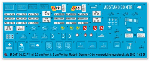 Peddinghaus decals 2691 - peddinghaus-decals,