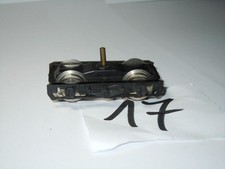 LIMA HO TRENO CARRELLO FOLLE FS 2 ASSI PER LOCOMOTORE/CONTATTI/PIGNONE/RUOTE -17