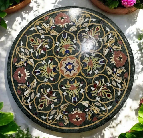 Tavolo rotondo in marmo - rotondo,