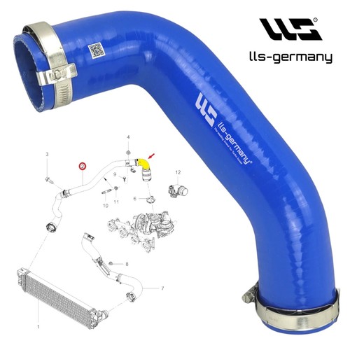 Tubo turbo per renault - tubo,