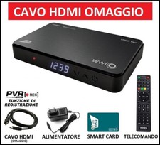 Ricevitore Satellitare Full HD Tvsat Decoder HDMI Tivusat Con Tessera Tv sat