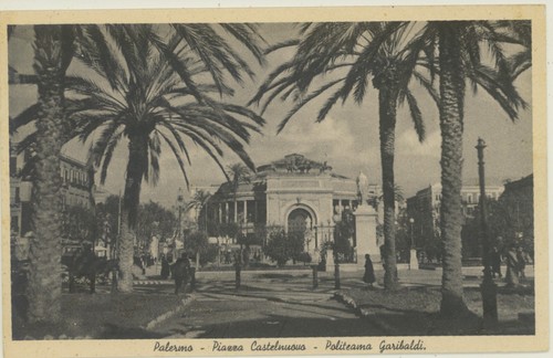 Palermo piazza castelnuovo - -piazza,