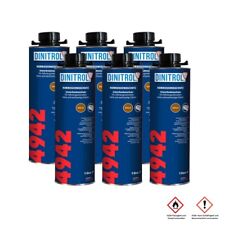 6x Dinitrol 4942 Protezione Sottoscocca Universale 1 Litro