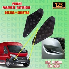 PEDANE PROTETTIVE GRADINI PARAURTI  FIAT DUCATO DAL 2015 - COLORE  NERO