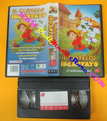 Vhs film castello incantato - vhs,
