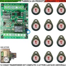 CHIAVE TAG PROSSIMITÀ KIT 12