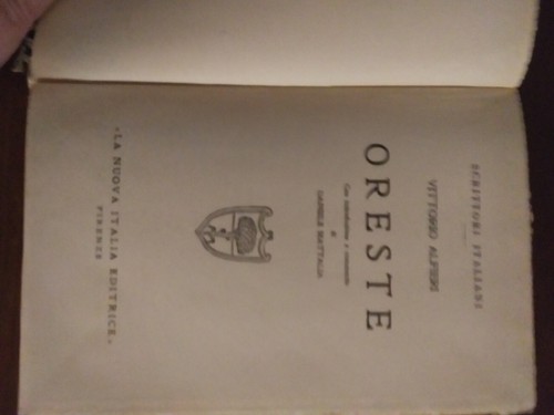 Vittorio alfieri oreste - alfieri,