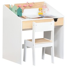 HOMCOM Set Scrivania e Sedia