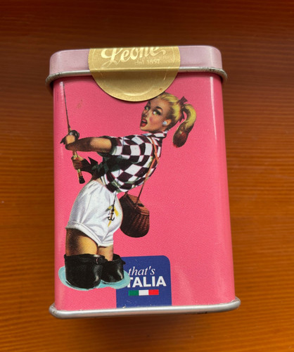 Scatola latta pastiglie - scatola, di